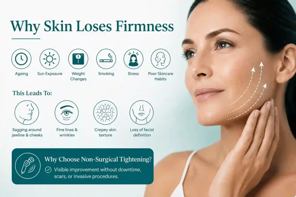 What Makes Skin Lose Firmness and Why Do People Seek Non-Surgical Tightening Addlestone?